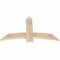 Ekena Millwork Bellingham Smooth Timber Gable Bracket, Douglas Fir, 48"W x 28"H x 1 1/2"D x 5 1/2"F, 14/12 Pitch GBW048X28X0206BEL00SDF - alternate 2